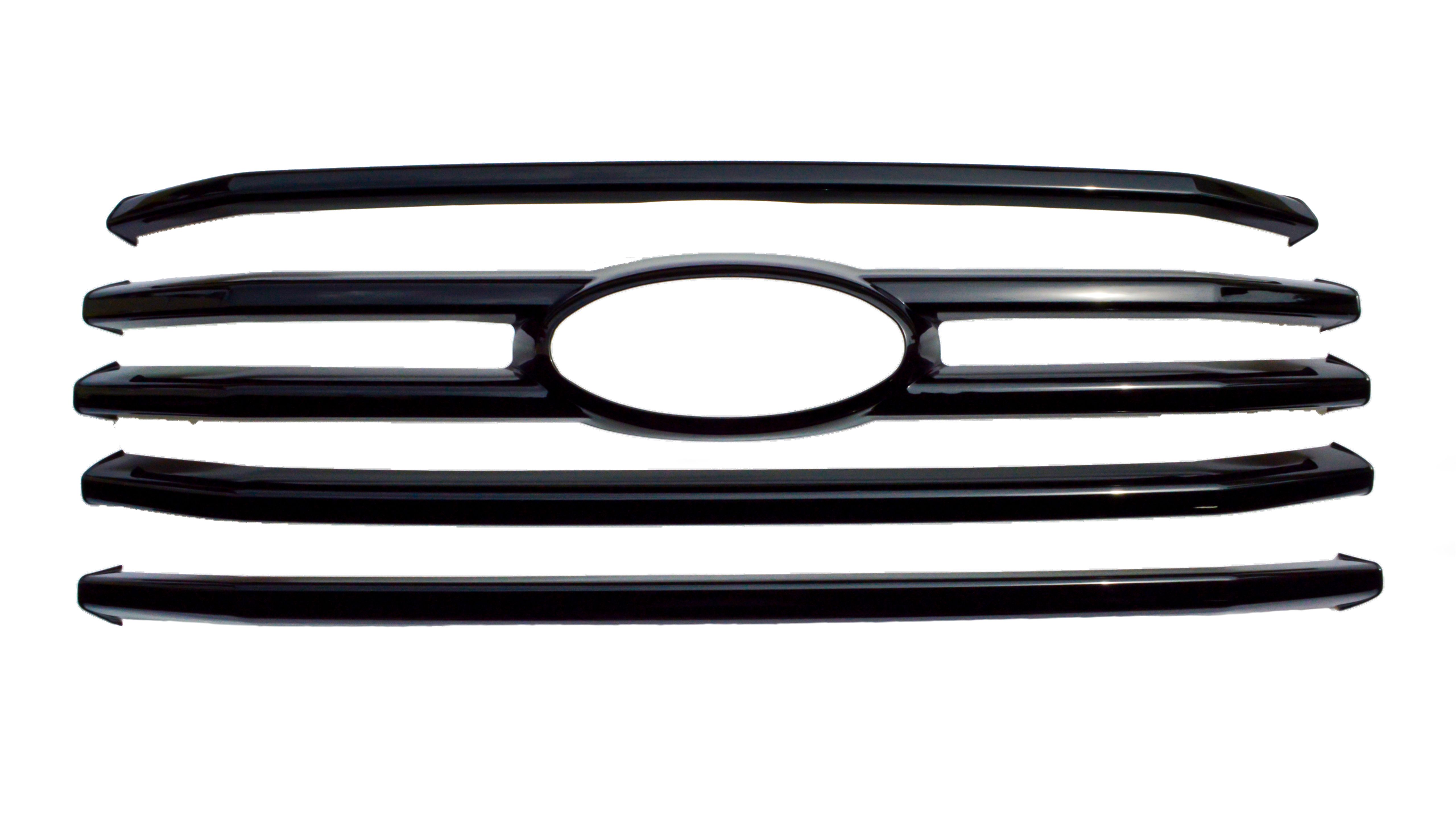 Fits 2015-2017 Ford F150 (TRM-ABS6411BLK)