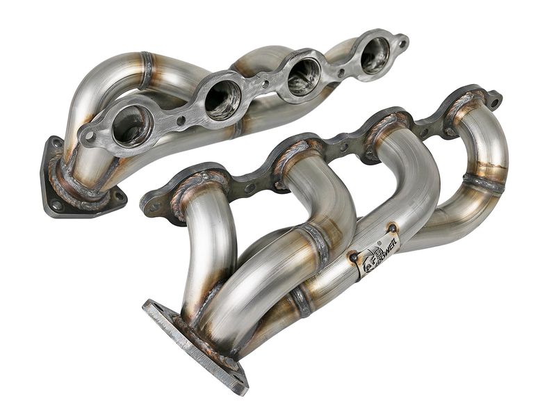 aFe Twisted Steel 409 SS Shorty Header | Nissan V6-4.0L (05-09) (48-46101)