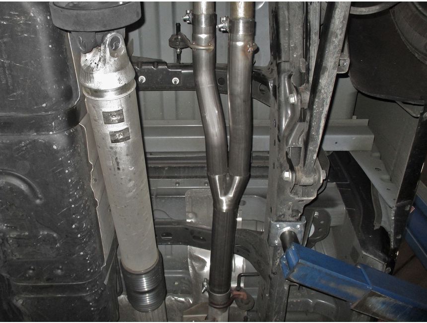 aFe Muffler Delete Pipe 49C42072NM RealTruck