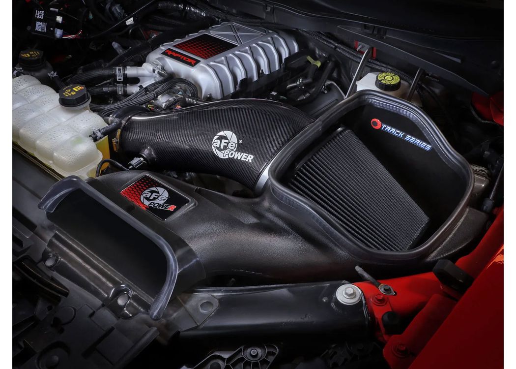 aFe Track Series Carbon Fiber Cold Air Intake 57-10030K | RealTruck