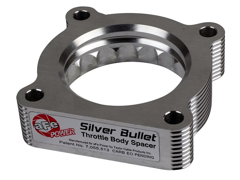 aFe Silver Bullet Throttle Body Spacer Kit | GM Silverado/Sierra 1500 V8 5.3L (14) (46-34008)