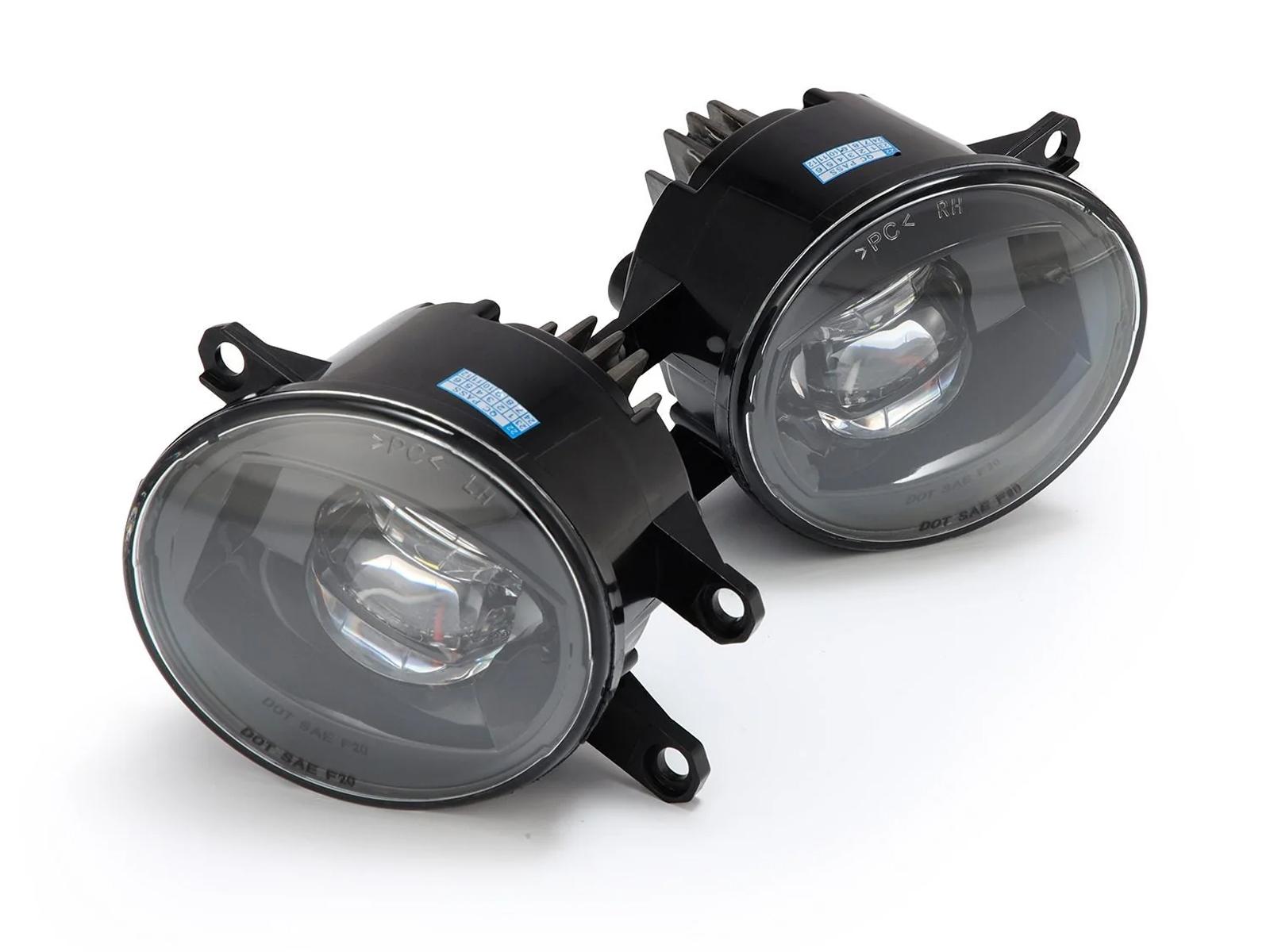 AlphaRex Replacement DoubleTap Dual Color LED Projector Fog Lights