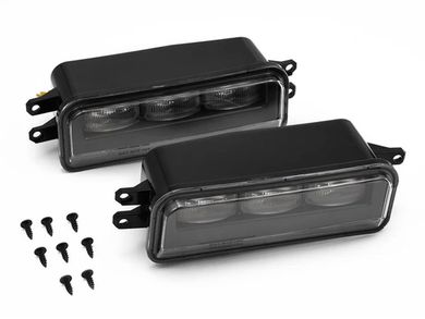 AlphaRex Replacement DoubleTap Dual Color LED Projector Fog Lights