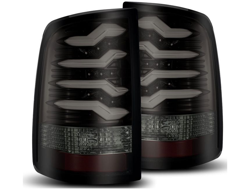 AlphaRex Smoked Black Pro Series LED Tail Lights ARX 640010 ARX 640013 RealTruck
