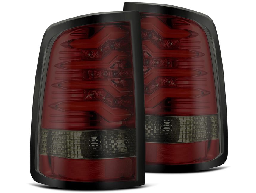 AlphaRex PRO-Series LED Tail Lights Red Smoke | Ford F250/F350 Super Duty (17-19) (657020)