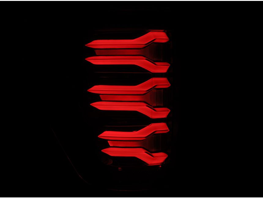 AlphaRex LUXX-Series LED Tail Lights Black | Ford F-150 (21-23) (653020)