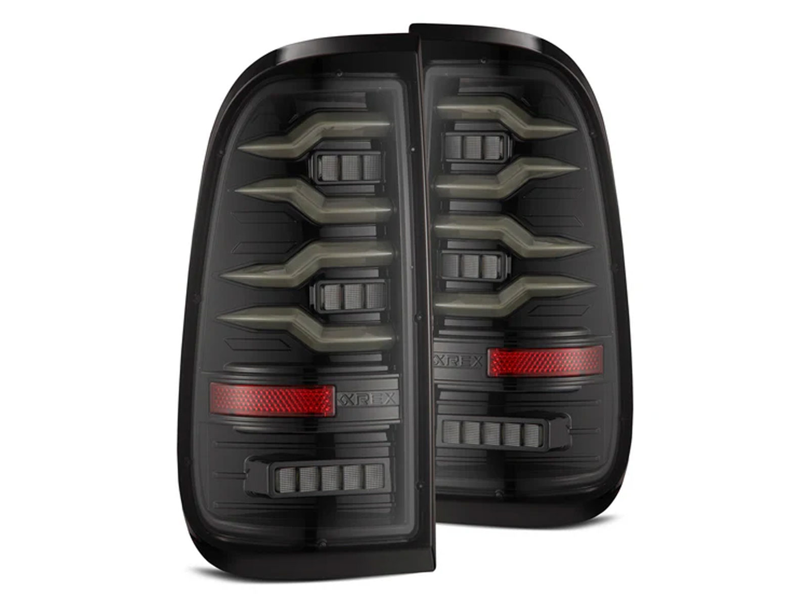 AlphaRex LUXX Series Black LED Tail Lights 658001&ARX-658011