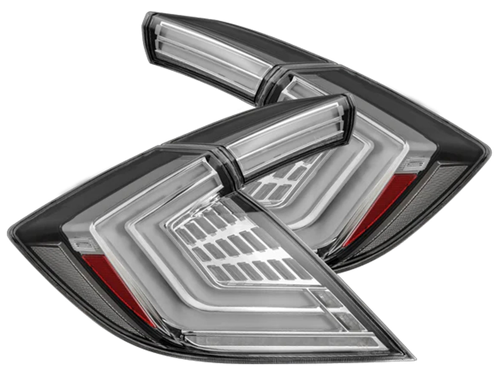 AlphaRex NOVA Series Chrome LED Tail Lights 676030 | RealTruck