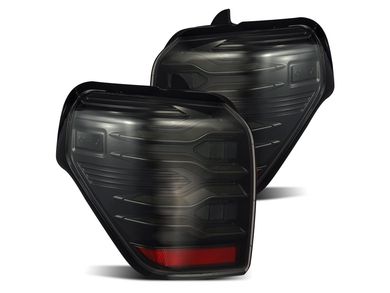 AlphaRex LUXX Series Black LED Tail Lights 653080 | RealTruck