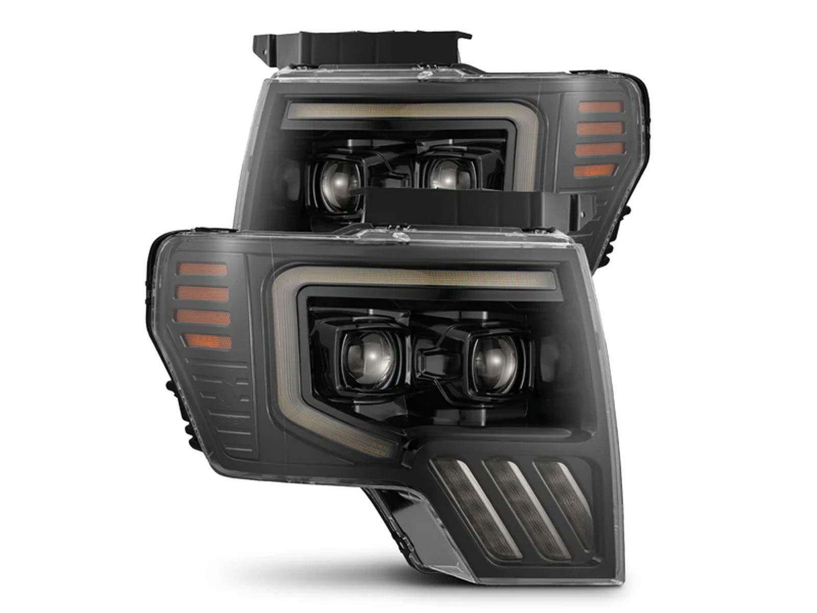 AlphaRex Black LUXX Series LED Headlights 880090 | RealTruck