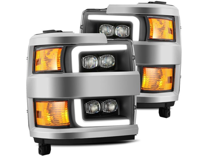 AlphaRex Black Nova Series LED Headlights 880227 | RealTruck