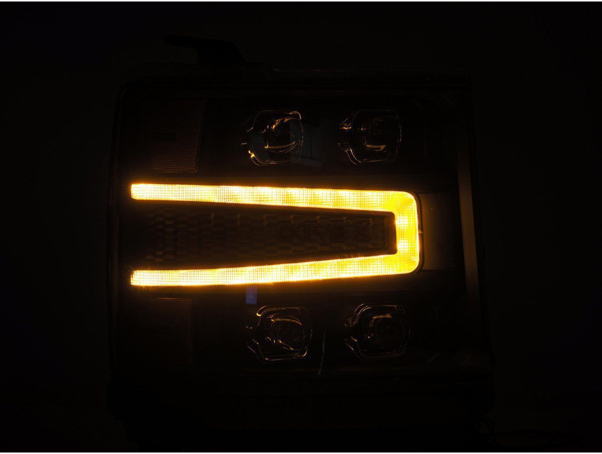 AlphaRex Black Nova Series LED Headlights 880237 | RealTruck