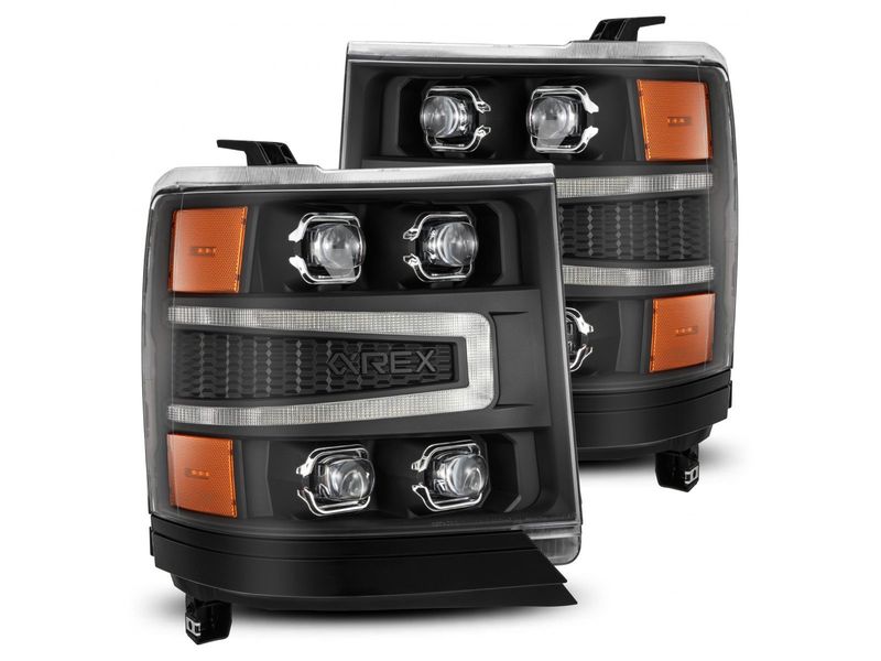 AlphaRex NOVA-Series LED Headlights Plank Style | Chevy Tahoe/Suburban/Avalanche (07-14) (880288)