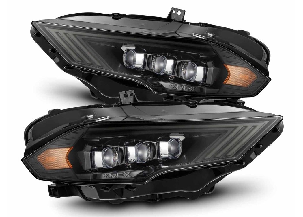 AlphaRex Black Nova Series LED Headlights 880257 | RealTruck