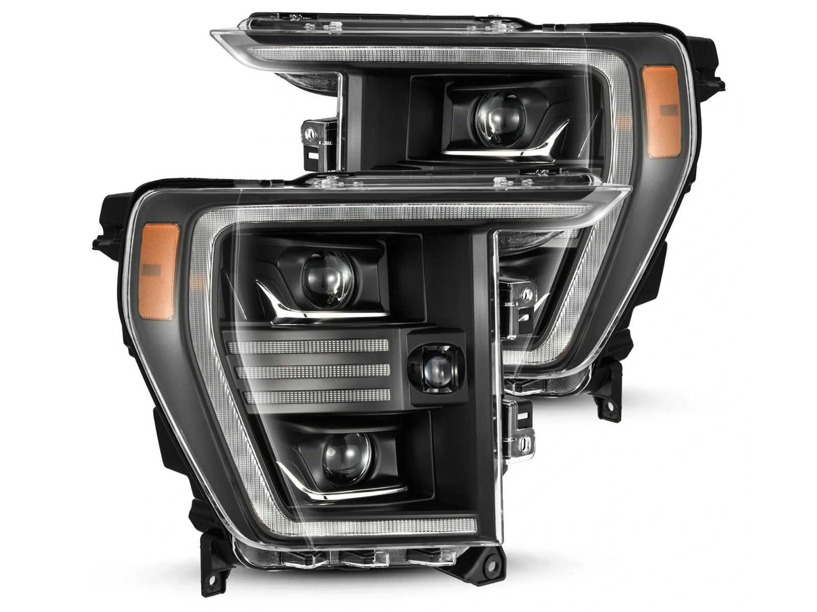 AlphaRex Black Pro Series Headlights 880293 | RealTruck