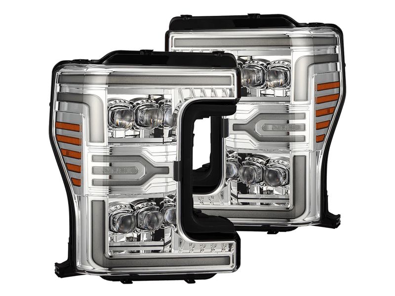 AlphaRex Chrome Nova Series LED Headlights 880347 | RealTruck