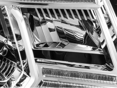 AlphaRex Chrome Pro Series Headlights 880737 | RealTruck 