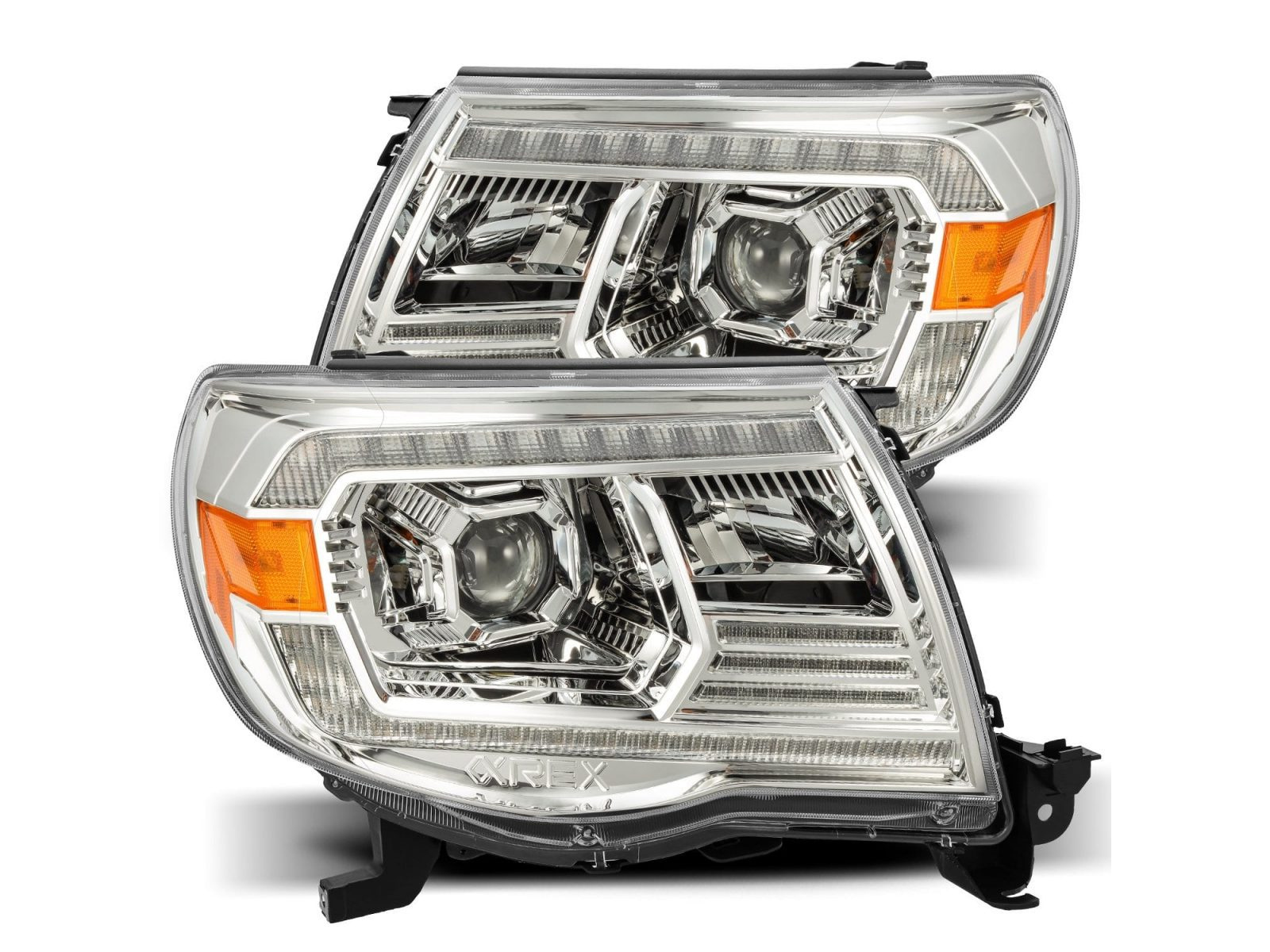 AlphaRex Chrome Pro Series Headlights 880737 | RealTruck 