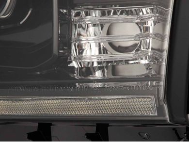 AlphaRex Black Pro Series Headlights 880829 | RealTruck