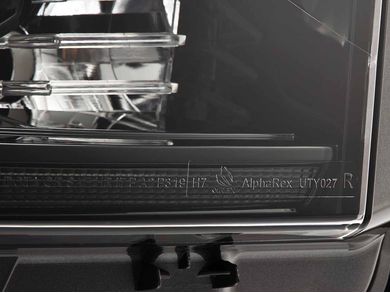 AlphaRex Black Pro Series Headlights 880839 | RealTruck