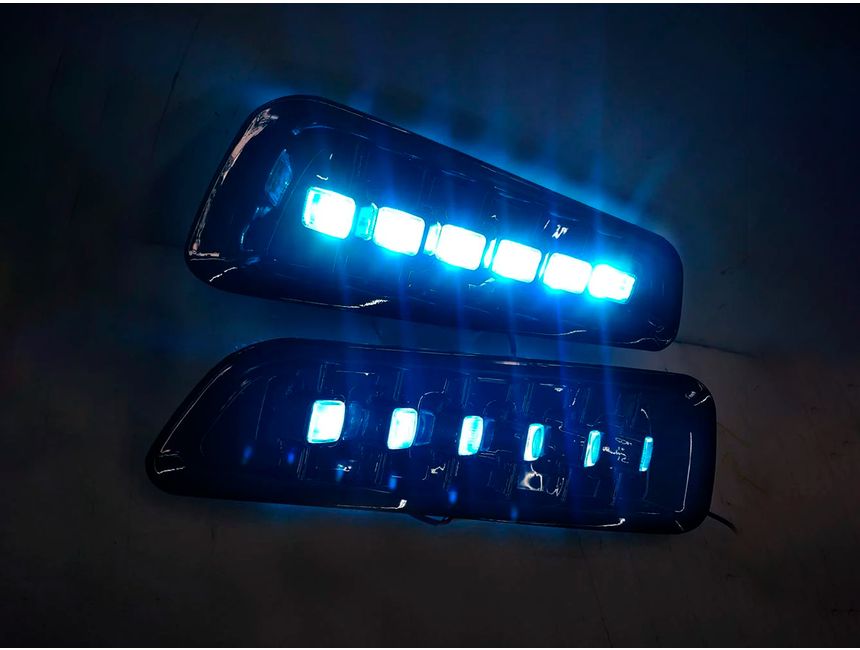 American Modified Dual Color Fog Lights RealTruck