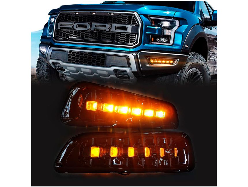 American Modified Dual Color Fog Lights RealTruck