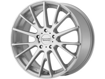 American Racing Machined Silver AR904 Wheels