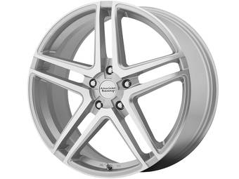 American Racing Machined Silver AR907 Wheels