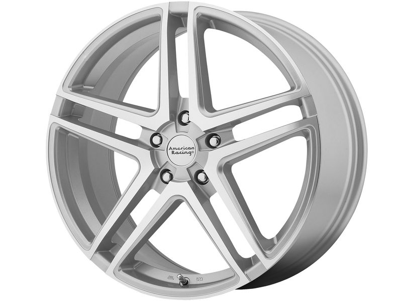 American Racing Machined Silver AR907 Wheel AR90777512442 | RealTruck