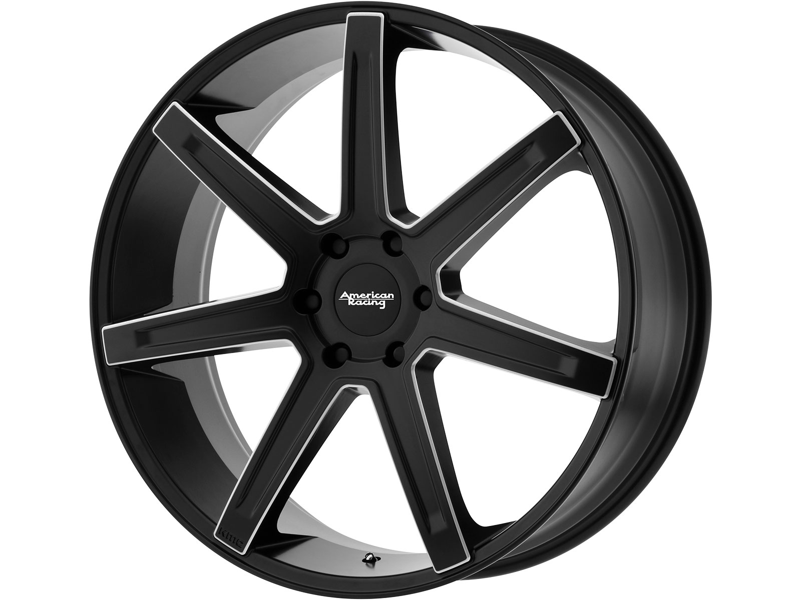 American Racing Milled Matte Black AR938 Revert Wheel