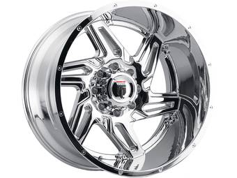 American Truxx Chrome AT-186 Spurs Wheels