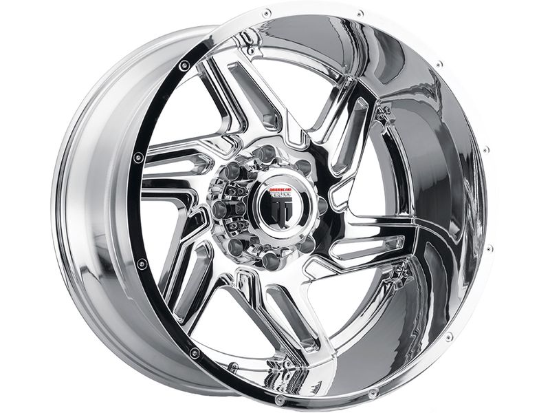 American Truxx Chrome AT-186 Spurs Wheel AT186-22283C-44 | RealTruck