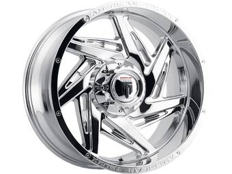 American Truxx Chrome AT-1906 Spiral Wheels