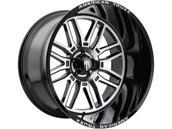 American Truxx Machined Gloss Black AT-1915 Restless Wheel