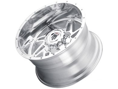 American Truxx Polished AT-165 Warrior Wheels | RealTruck