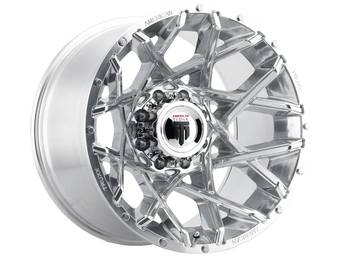 American Truxx Polished AT-1901 Gridlock Wheels