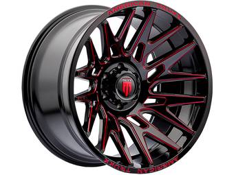 American Truxx Black & Red AT-1919 Evolution Wheels