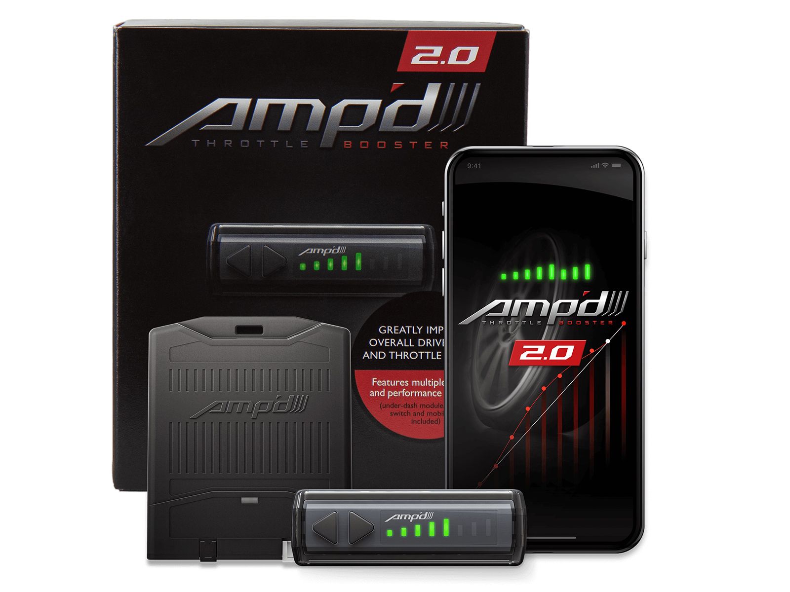 Amp'd 2.0 Throttle Sensitivity Booster 48868-JL2