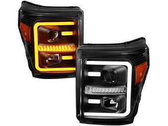 Anzo Black Switchback Projector Headlights