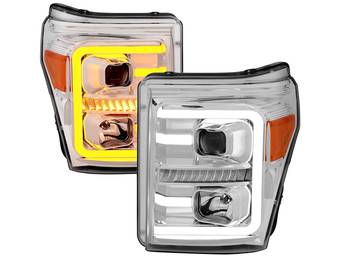Anzo Chrome Switchback Projector Headlights