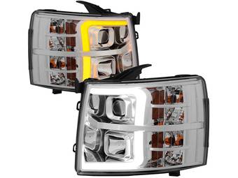 Anzo Chrome Switchback Projector Headlights