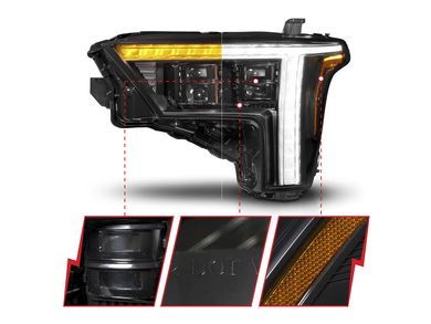 Anzo Z-Series LED Projector Headlights 111599X-L | RealTruck