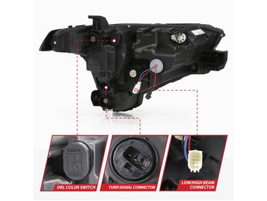 Anzo Z-Series LED Projector Headlights 111599X-L | RealTruck