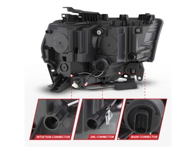 Anzo Z-Series LED Projector Headlights 111601X-L | RealTruck
