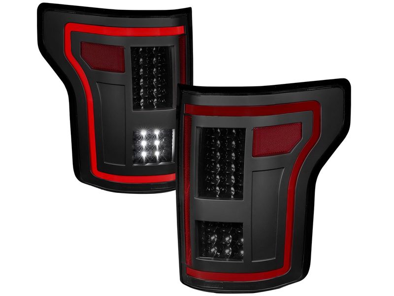 ANZO GMC Sierra 19-23 Smoke Black LED Tail Light Bar | 1500/2500HD/3500HD (311460) main image 1