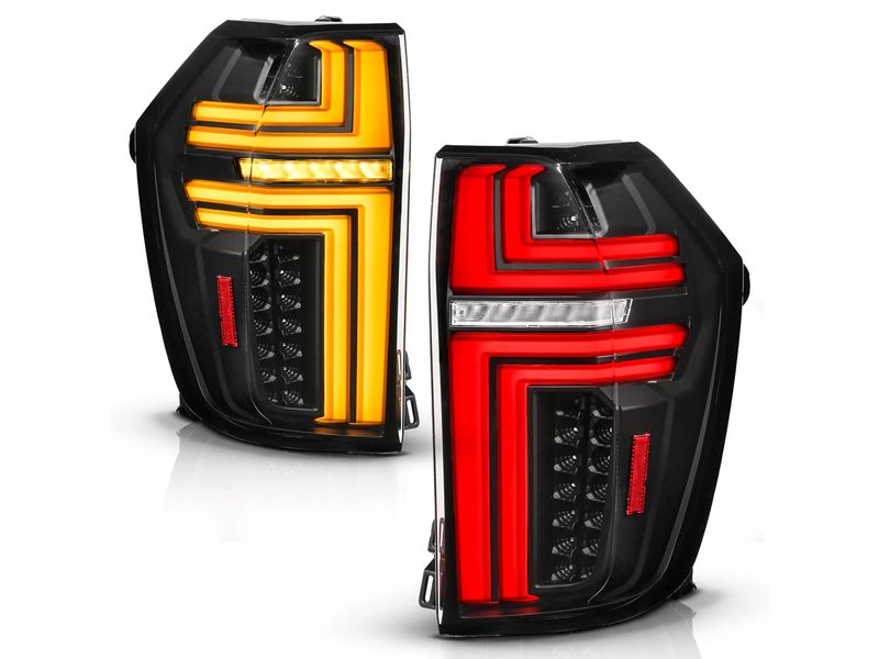 Anzo Black U-Bar LED Tail Lights 311483A | RealTruck