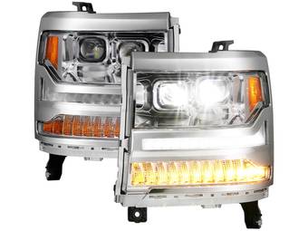 Anzo Chrome LED Headlights