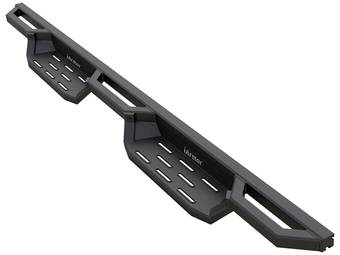 APS Black Square Tube Drop Style Nerf Bars 01