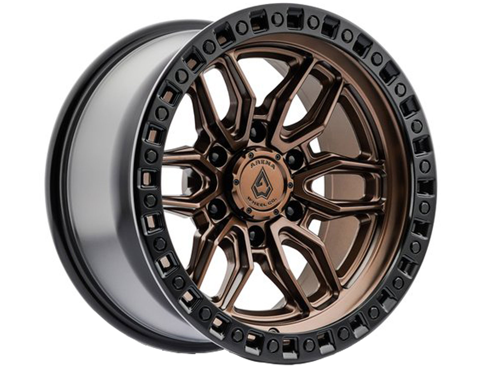 Arena Bronze & Black Hustle Wheel A109209018P00015 | RealTruck