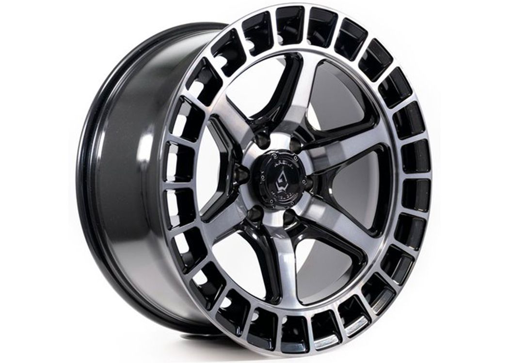 Arena Machined Gloss Black Torque Wheels | RealTruck